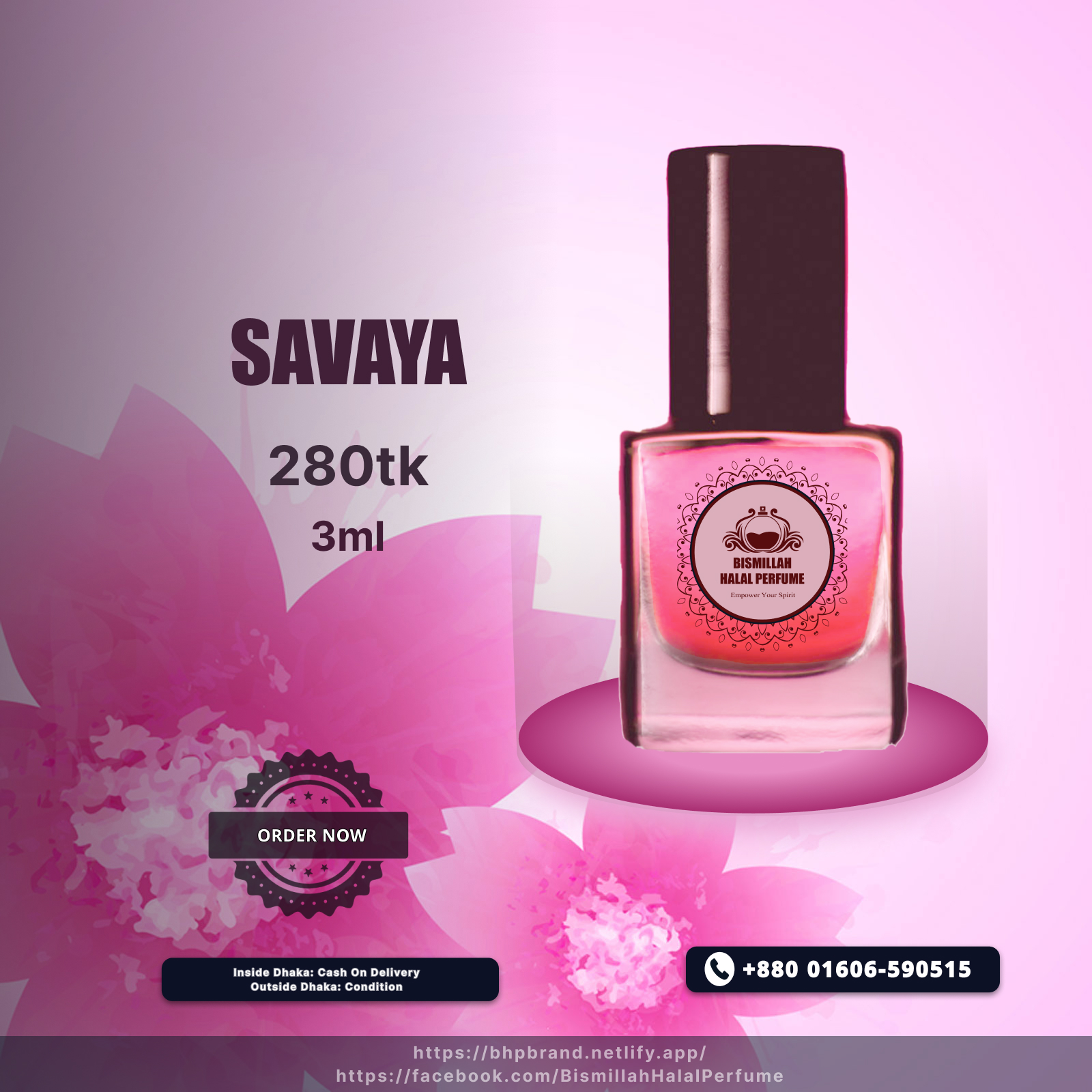 Bismillah halal perfume - BHP Savaya